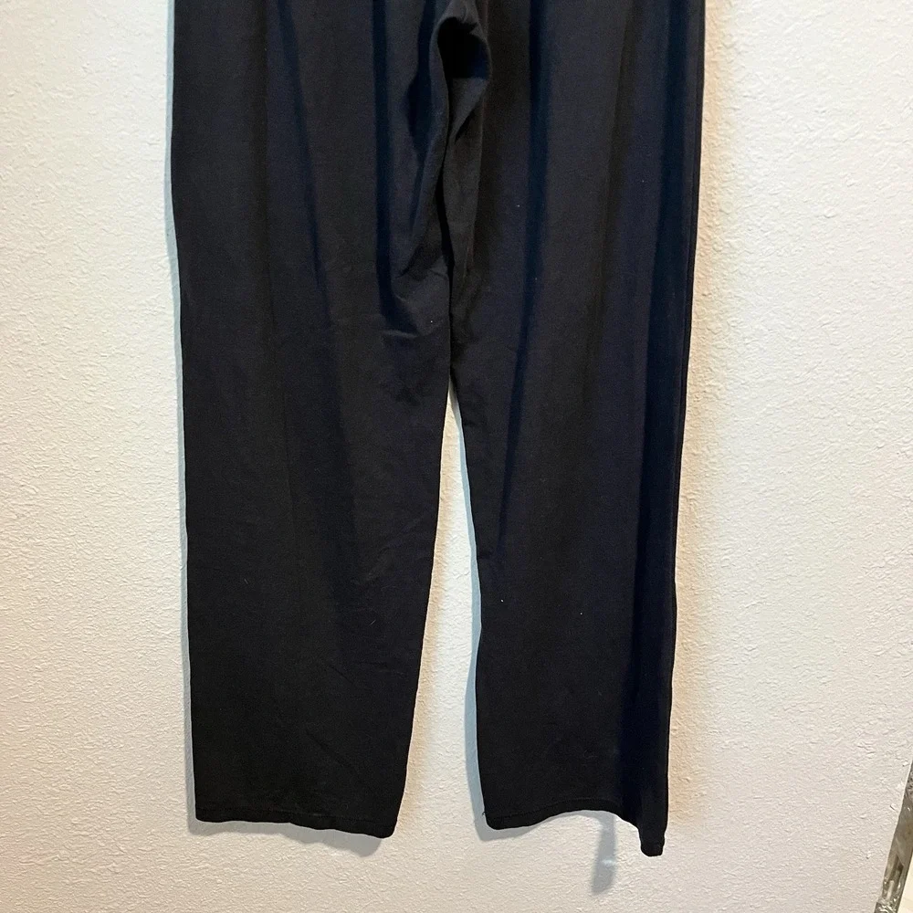 SKIMS Boyfriend Loose Lounge Pants ONYX Size XXS Modal Cotton Spandex Blend
